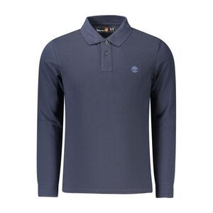Timberland Blue Cotton Men Polo Men's Shirt